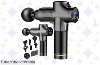 Descubre el super chollo: pistola de masaje con 30 niveles para relajación profunda ¡Disfruta un masaje profesional en casa! Oferta limitada, compra ahora y transforma tu bienestar