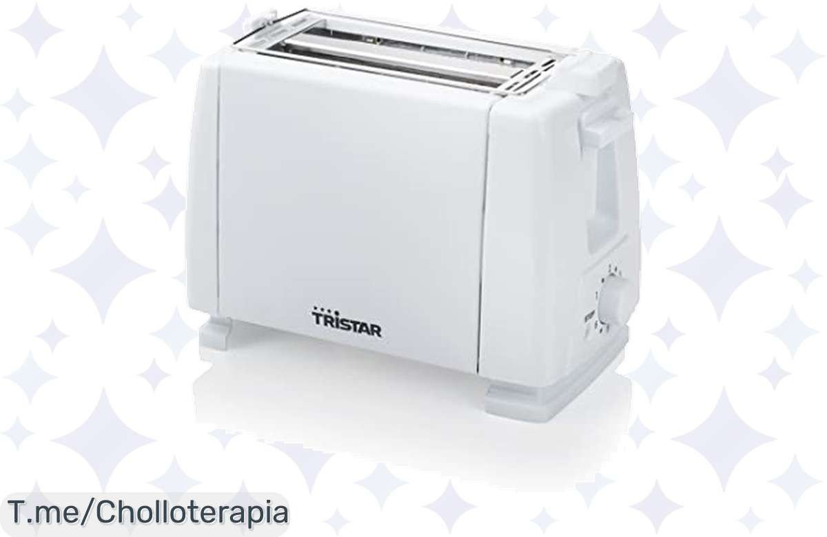 Descubre el tostador Tristar, un chollazo nunca visto para tus aventuras de camping: 6 niveles y parada rápida. ¡Llévatelo ahora antes que se agoten!