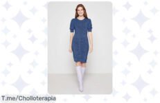 Descubre el vestido azul marino que arrasa: ligero, cómodo y espectacular ¡No dejes escapar este super chollo! Compra ahora antes de que se agote, es una oferta única