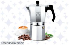 Descubre la Cafetera Italiana Cecotec Mokclassic 300, el super chollo que transforma tu café en una experiencia de lujo ¡No dejes pasar este ofertón exclusivo, compra ya!