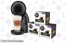 Descubre la Cafetera Krups Nescafé Dolce Gusto Piccolo XS: Café en 40 segundos, más de 30 bebidas y un ofertón con ahorro energético ¡No te quedes sin la tuya!