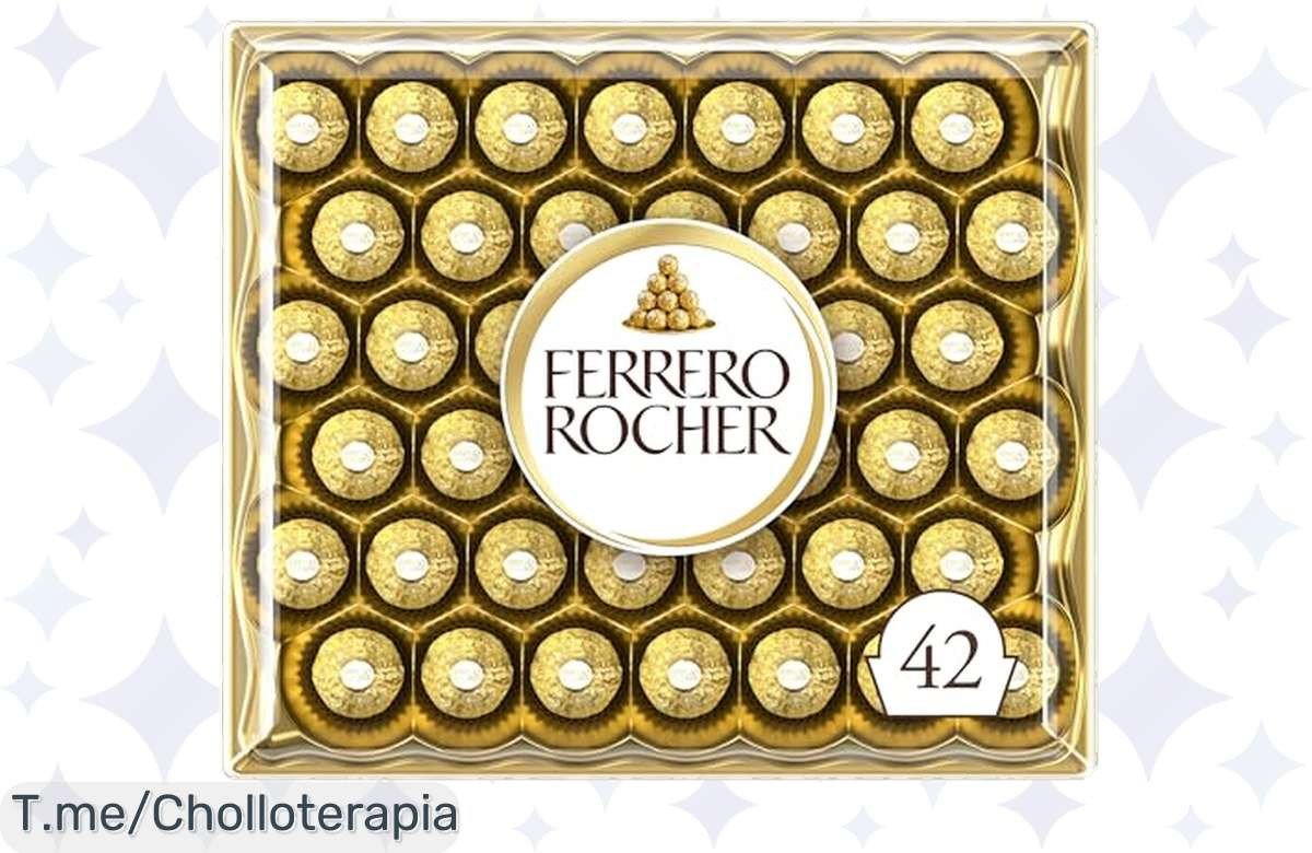 Descubre la Caja de Ferrero Rocher que Todos Desean: 42 Bombones de Oro, ¡Un Ofertón Único para Endulzar tus Celebraciones! Compra Ya Antes de Que Se Agote.