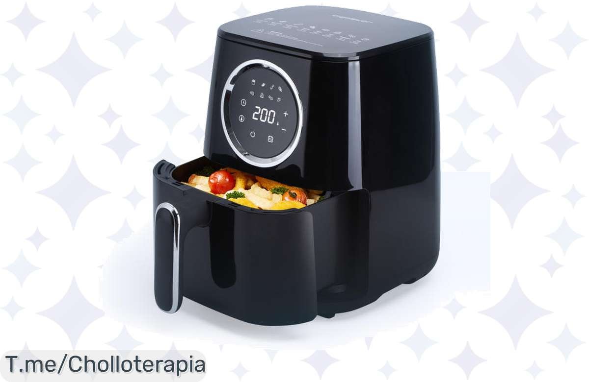 Descubre la Freidora de Aire Odin Smart a precio loco: ¡7 menús programados para frituras crujientes y saludables! No te quedes sin tu super chollo, oferta limitada.