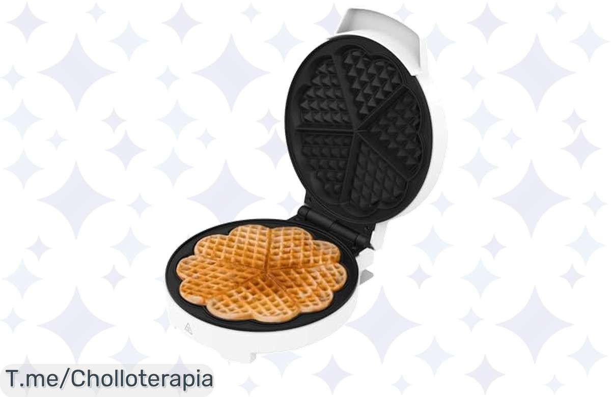 Descubre la Gofrera Eléctrica Fun Gofrestone Round, el super chollo que cocina gofres esponjosos en minutos y sin quemaduras. ¡Aprovecha esta oferta única antes de que se acabe!