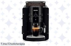 Descubre la Krups Roma EA810870: café de barista en casa que siempre está caliente y fácil de limpiar Aprovecha este super chollo antes que se agote, ¡no te quedes sin ella!