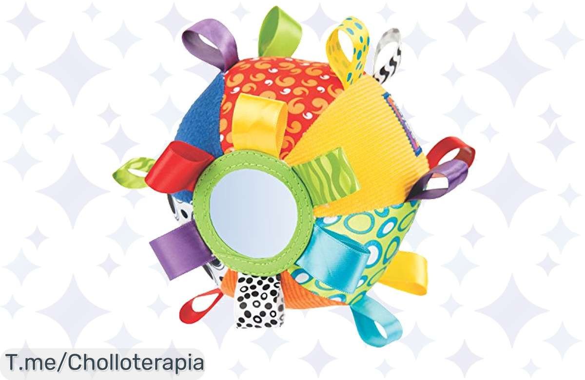 Descubre la alegría explosiva con la Pelota de Peluche Playgro, un super chollo que estimula el aprendizaje y diversión para tu bebé. ¡Compra ahora y no te lo pierdas!