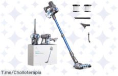 Descubre la aspiradora sin cable Greenote: ¡un ofertón 6 en 1 que limpia todo en solo 30 minutos! No dejes pasar este precio loco, las unidades vuelan rápido