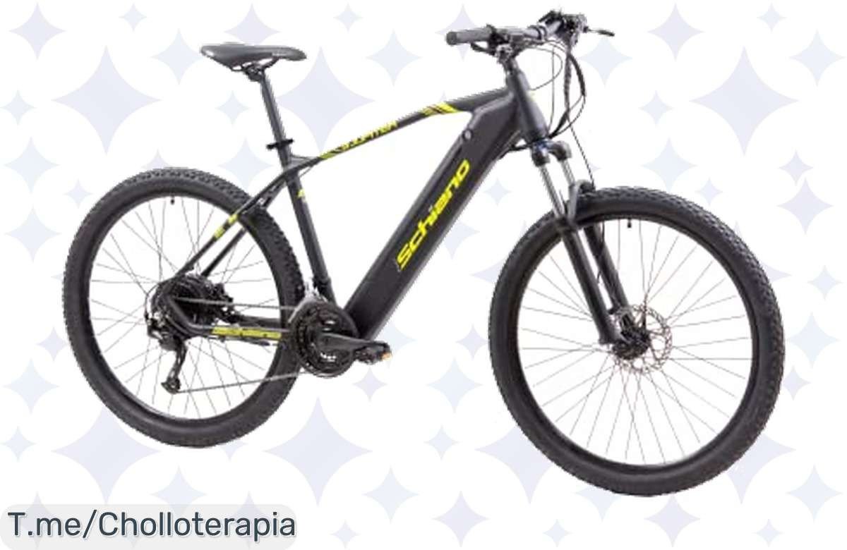 Descubre la bicicleta eléctrica F.lli Schiano EJupiter: ¡autonomía de hasta 100 km y aventuras emocionantes a precio loco! No pierdas esta oportunidad única, actúa ya antes de que se acabe.