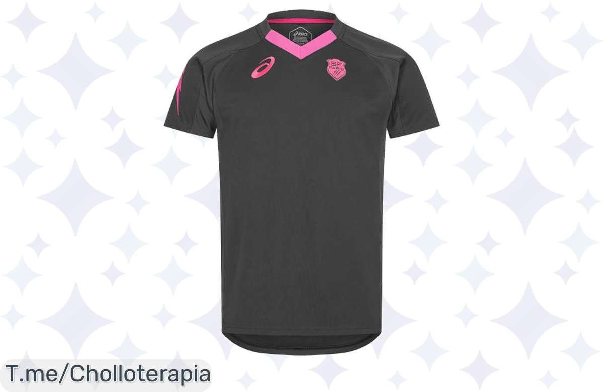 Descubre la camiseta Stade Français ASICS Hombre, un ofertón con diseño exclusivo y comodidad infinita. ¡Aprovecha este super chollo antes de que se acabe!