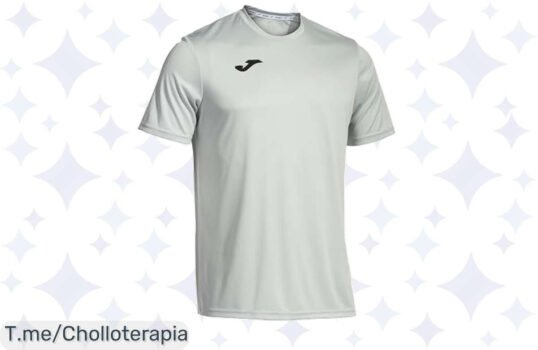 Descubre la camiseta deportiva Joma, ligera y transpirable, ¡siente el confort como nunca! Aprovecha este ofertón único con descuento brutal, stock limitado