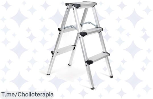 Descubre la escalera plegable más resistente del mercado, diseñada para facilitarte la vida Aprovecha este ofertón y transforma tu hogar hoy mismo, ¡compra ya antes de que se acabe!