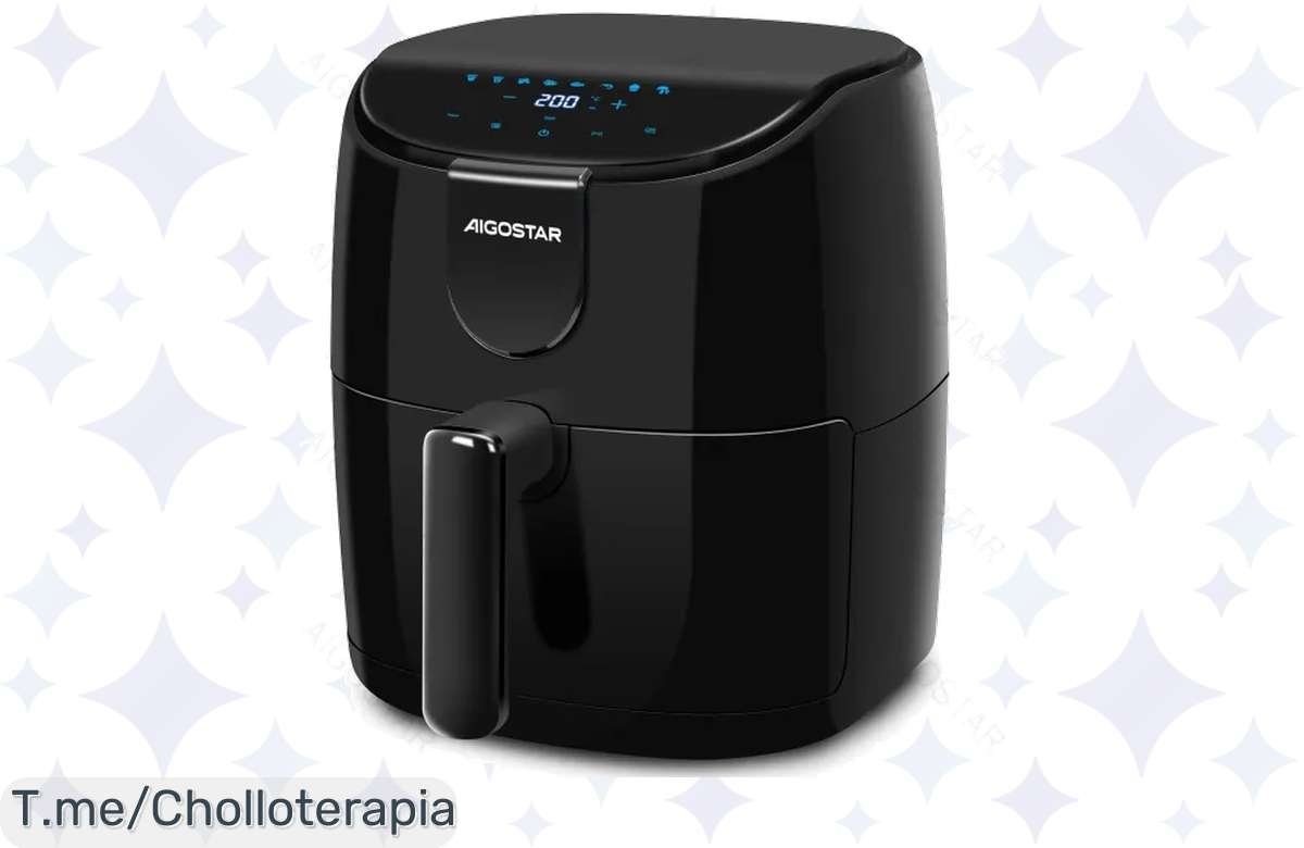 Descubre la freidora de aire 9 en 1 Aigostar Hayden X: ¡cocina saludable y deliciosa con un precio loco! Oportunidad única, compra ya antes que se agote.
