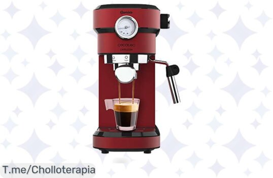 Descubre la increíble cafetera express Cecotec Cafelizzia 790: café de barista en casa con solo un botón ¡Aprovecha este ofertón y renueva tu cocina ya!
