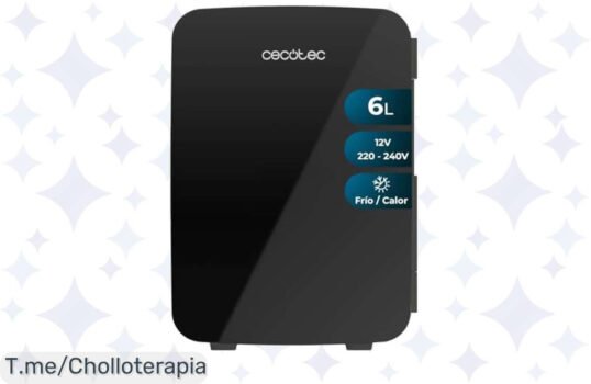 Descubre la mini nevera Bolero 6L, el super chollo que tu coche y caravana necesitaban, ¡enfría y calienta a tus anchas! Aprovecha esta oferta única antes de que se agote