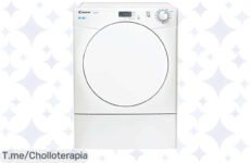 Descubre la secadora Candy Smart CSE V8LFS con escotilla XXL y tecnología NFC, un super chollo para cuidar tus prendas ¡Aprovecha este ofertón antes que se acabe!