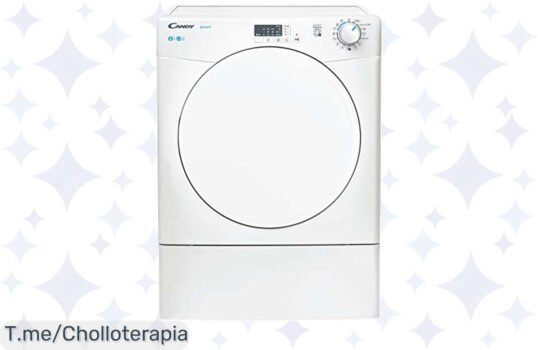 Descubre la secadora Candy Smart CSE V8LFS con escotilla XXL y tecnología NFC, un super chollo para cuidar tus prendas ¡Aprovecha este ofertón antes que se acabe!