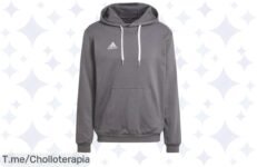 Descubre la sudadera Adidas Entrada 22 con capucha: ¡un super chollo de estilo y comodidad que no puedes dejar pasar! Aprovecha este ofertón antes de que se agote