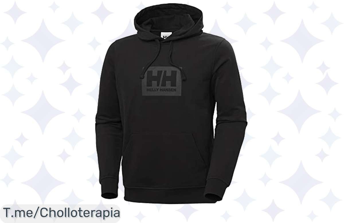 Descubre la sudadera Helly Hansen HH Box, el super chollo que necesitas para estar cómodo y a la moda. ¡No dejes pasar este ofertón exclusivo, actúa ahora!