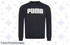 Descubre la sudadera PUMA Crew que todos quieren, diseño único y comodidad sin igual a un precio loco ¡Aprovecha este ofertón antes de que se agote!