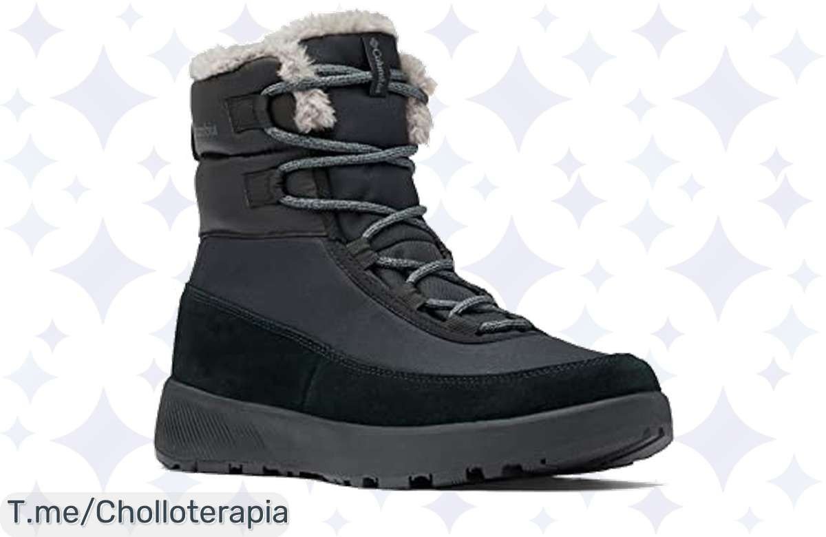 Descubre las Columbia SLOPESIDE PEAK LUXE: botas de nieve impermeables y cómodas, el super chollo perfecto para tus aventuras. ¡Compra ahora antes que se agoten!