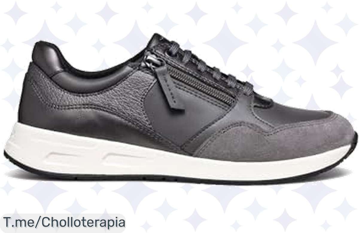 Descubre las Geox D Bulmya B: Zapatillas super cómodas y frescas, perfectas para el deporte. Aprovecha este ofertón antes de que se agoten ¡Tu comodidad te lo agradecerá!