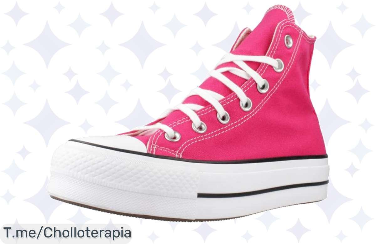 Descubre las Zapatillas Converse Chuck Taylor All Star Lift en un super chollo, estilo único y comodidad inigualable. ¡No te quedes sin ellas, oferta limitada!