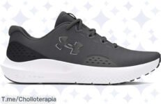Descubre las Zapatillas Under Armour UA Charged Surge 4 con sujeción extraordinaria y amortiguación que te impulsa, ¡solo por tiempo limitado a un precio loco!