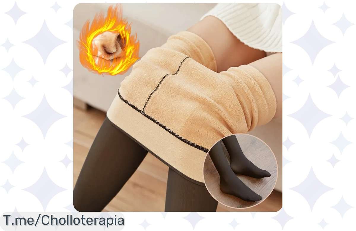 Descubre las medias térmicas de lana más sexys y cómodas del invierno, con un precio loco ¡No te pierdas este ofertón único que transforma tu frío en calidez! Compra ya.