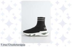 Descubre las zapatillas altas LIU JO en negro, un super chollo que eleva tu estilo con comodidad y elegancia ¡No dejes pasar esta oferta única antes de que se agote!