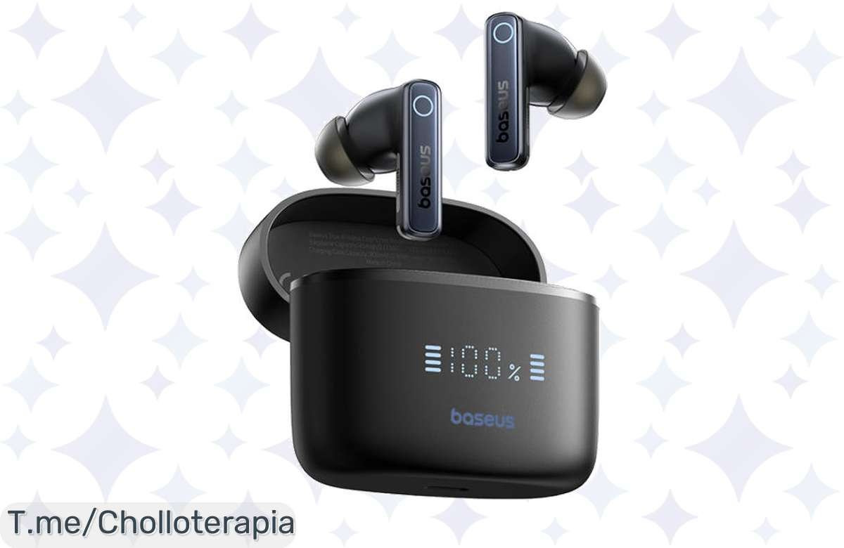 Descubre los Baseus Bowie 30: Auriculares inalámbricos con cancelación de ruido brutal. ¡Aprovecha este ofertón único antes que desaparezca!