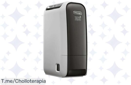 Deshumidificador De'Longhi a Precio Loco: Extrae 6l-día y cubre hasta 75 m³, aire fresco garantizado ¡No dejes pasar este Chollo Limited! Compra ya y transforma tu hogar