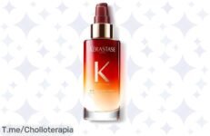 Despierta con un cabello de ensueño gracias al Kérastase Serum Nutritive 8H Nocturno, ¡ofertón nunca visto que transforma tu melena mientras duermes! Compra ya y brilla