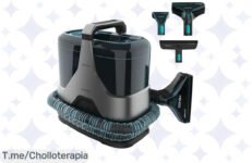 Dile adiós a las manchas con el Cecotec Conga 6000: limpieza fácil y rápida para tu tapicería ¡No esperes más, esta oferta increíble no durará!