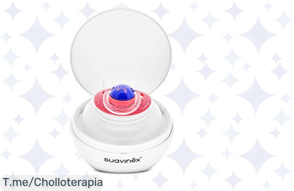 Esterilizador Portátil Suavinex: ¡Elimina gérmenes en 3 minutos y protege a tu bebé! Aprovecha este super chollo y vive tranquilo, stock limitado, no esperes más.