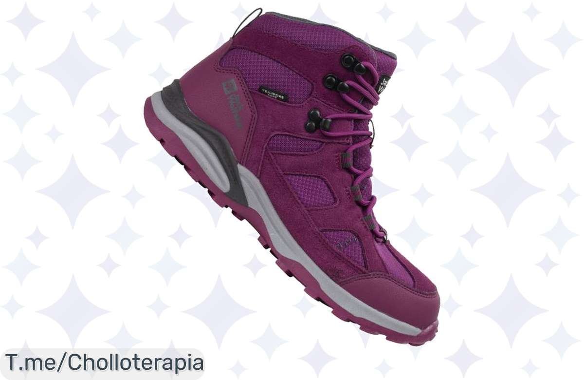 Explora sin límites con los Jack Wolfskin Trail Hiker para niños, súper ligeros e impermeables. ¡No te pierdas este chollo único y compra ya antes de que se agoten!