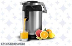Exprimidor eléctrico Xqueeze Bullet Pro a precio loco: extrae tus cítricos al instante y sin lío Aprovecha este super chollo antes de que se agote, ¡hazlo tuyo ya!