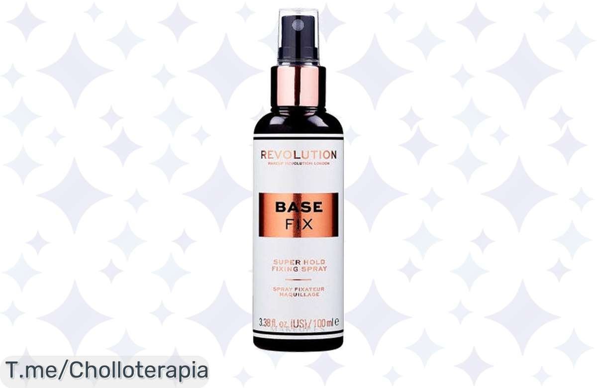 Fijador de Maquillaje Revolution Pro Fix: ¡El precio loco que necesitas para un look impecable todo el día! No dejes pasar esta oportunidad única, cómpralo ya y brilla sin parar.