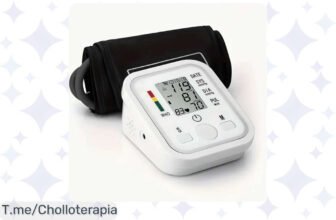 Gran oportunidad de salud: Monitor de presión arterial automático, fácil y portátil, ¡cómpralo ya y cuida de ti y los tuyos con este precio loco y oferta limitada!