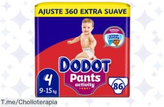 Hazte con Dodot Pants Activity a un precio loco y brinda comodidad y protección a tu bebé; ¡stock limitado, no dejes pasar este ofertón, compra ya!