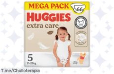 Huggies Extra Care Mega Pack: el super chollo de suavidad y protección que tu bebé merece, ¡aprovéchalo ya antes de que se agote esta oferta única!