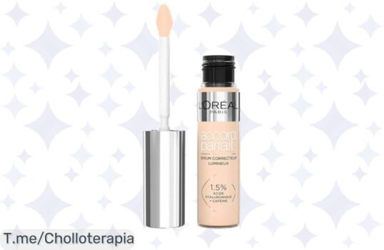 Ilumina tu piel con el sorprendente sérum corrector de L'Oréal que hidrata 24 horas y brinda un acabado radiante ¡No dejes pasar este precio loco, stock limitado!