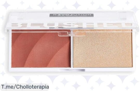 Ilumina tu rostro con el Dúo de colorete e iluminador Relove Colour Play, un super chollo que resalta tus mejillas y te hace brillar ¡Compra ya antes de que se agote!