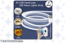 Ilumina tus noches con la tira de luces Led de neón de 15m, flexible y resistente al agua que transformará tu hogar ¡No pierdas esta oferta única, apresúrate!