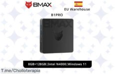 Impulsa tu vida digital con el BMAX Mini PC B1PRO: 8GB RAM a un precio loco, ¡super chollo que no se repetirá! Usa tu cupón y llévate este ofertón antes de que desaparezca