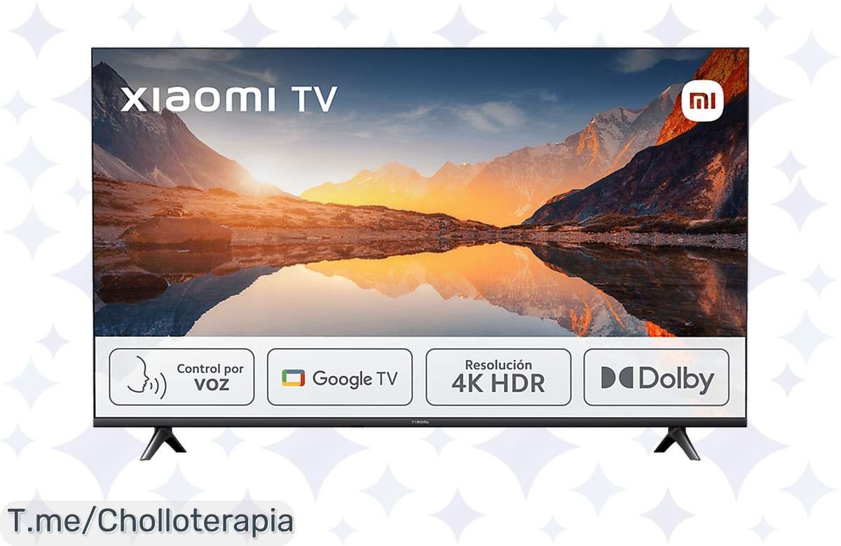 Increíble TV LED 43 Xiaomi A 2025 a precio loco, calidad de imagen espectacular y diseño perfecto para tu hogar. No te quedes sin la tuya, ¡compra ya antes que se agoten!