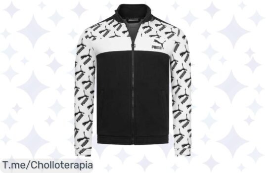 Increíble chaqueta PUMA T7 Track para hombre a un precio loco, comodidad excepcional y estilo único que no puedes dejar pasar ¡aprovecha este ofertón limitado ahora!