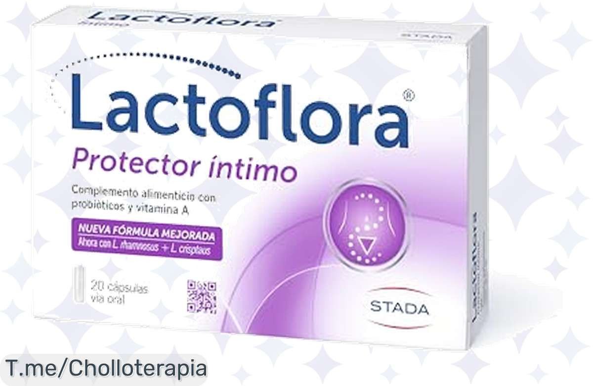 Lactoflora: Recupera tu bienestar íntimo con un super chollo de probióticos que equilibra tu flora vaginal. ¡No dejes pasar esta oferta única y siente la diferencia hoy mismo!