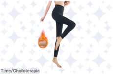 Leggings térmicos de invierno a precio loco: forro polar y efecto push up para que estés cómoda y abrigada ¡Aprovecha este ofertón, stock limitado!