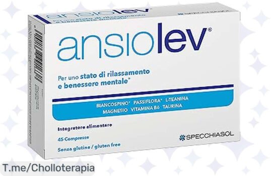 Libérate de la ansiedad con Specchiasol Ansiolev: calidad italiana y alivio inmediato a un precio loco ¡No esperes más, tus momentos tranquilos te esperan!