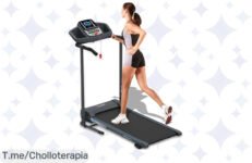 Lleva tu entrenamiento al siguiente nivel con la Cinta de Correr SereneLife: diseño plegable, conectividad Bluetooth y un ofertón que no puedes dejar pasar ¡Compra ya antes de que se acabe!